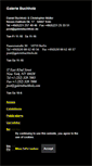 Mobile Screenshot of galeriebuchholz.de